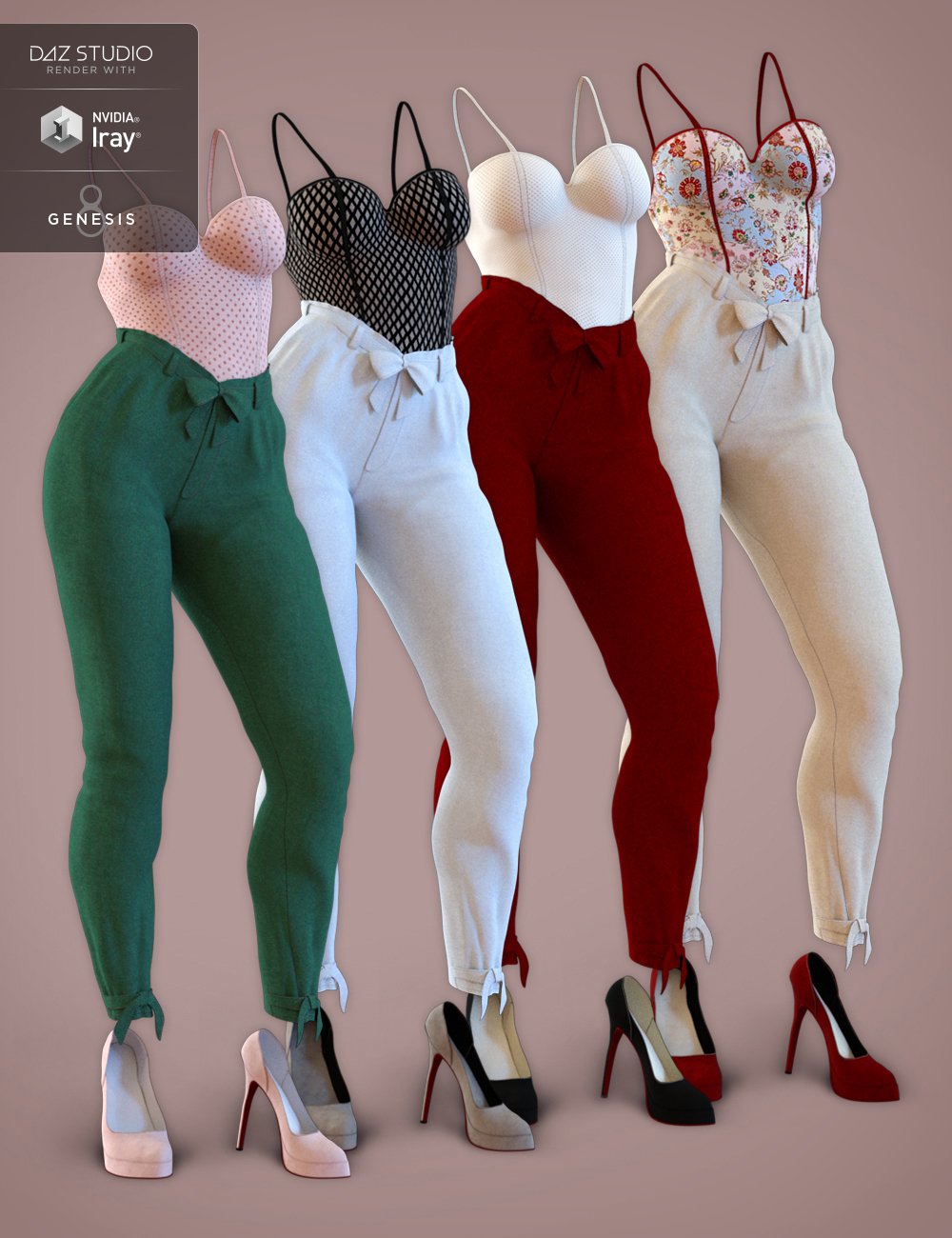 City Girl Outfit Textures