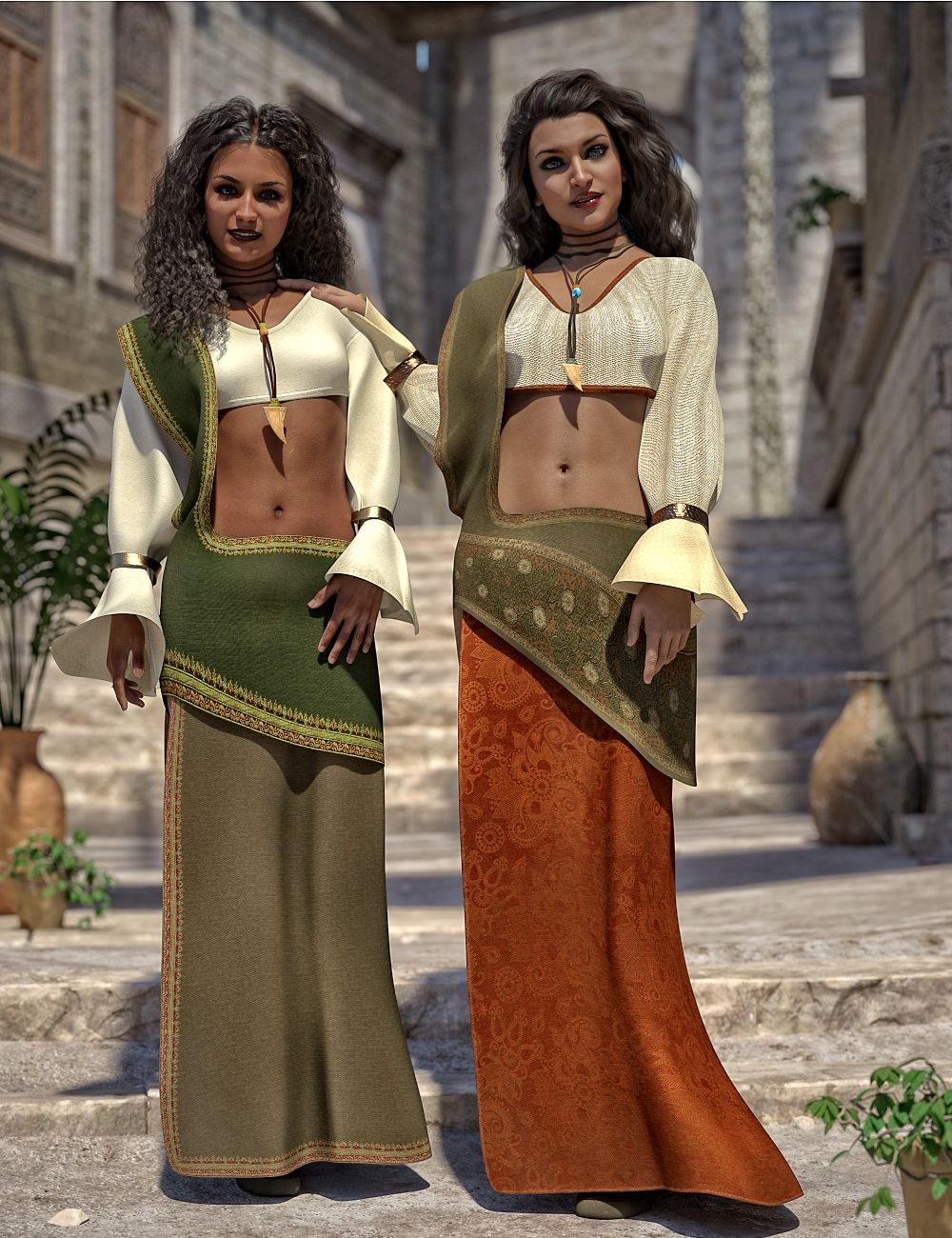 dForce Shanara Outfit for Genesis 8 Females