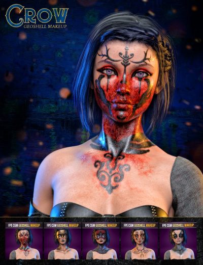 fpecrowgeoshellmakeupforgenesis81female23daz3d-3