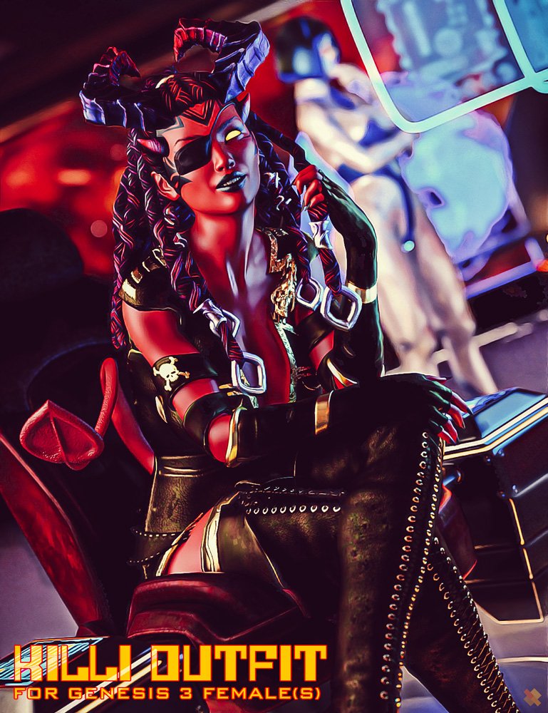 Killi Outfit For Genesis 3 Female