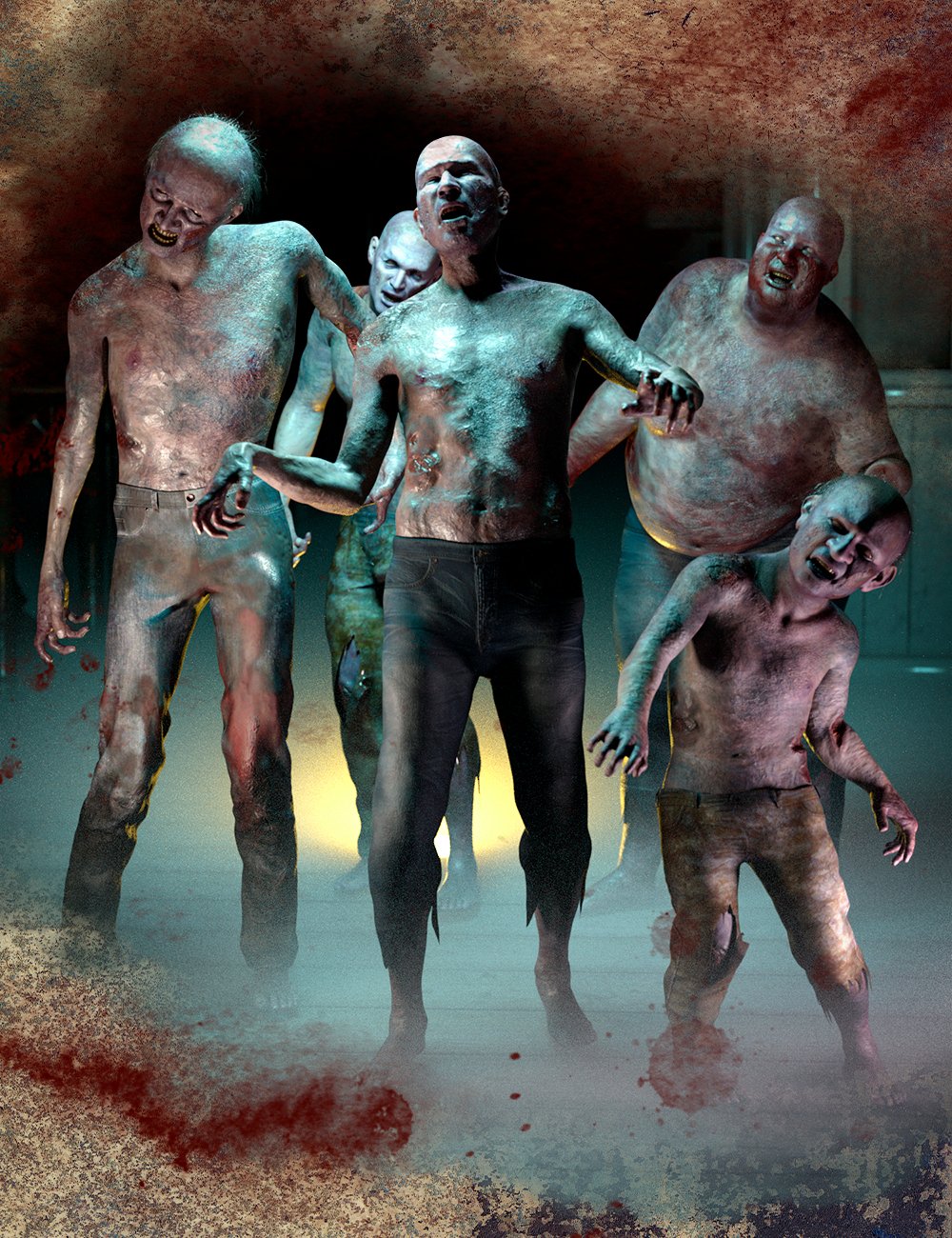 M3D Zombienator for Genesis 8.1 Male M3D Zombienator for Genesis 8.1 Male