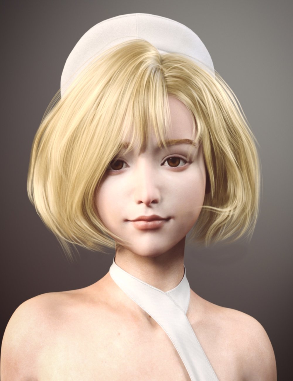 Gwou Hair for Genesis 8 and 8.1 Females