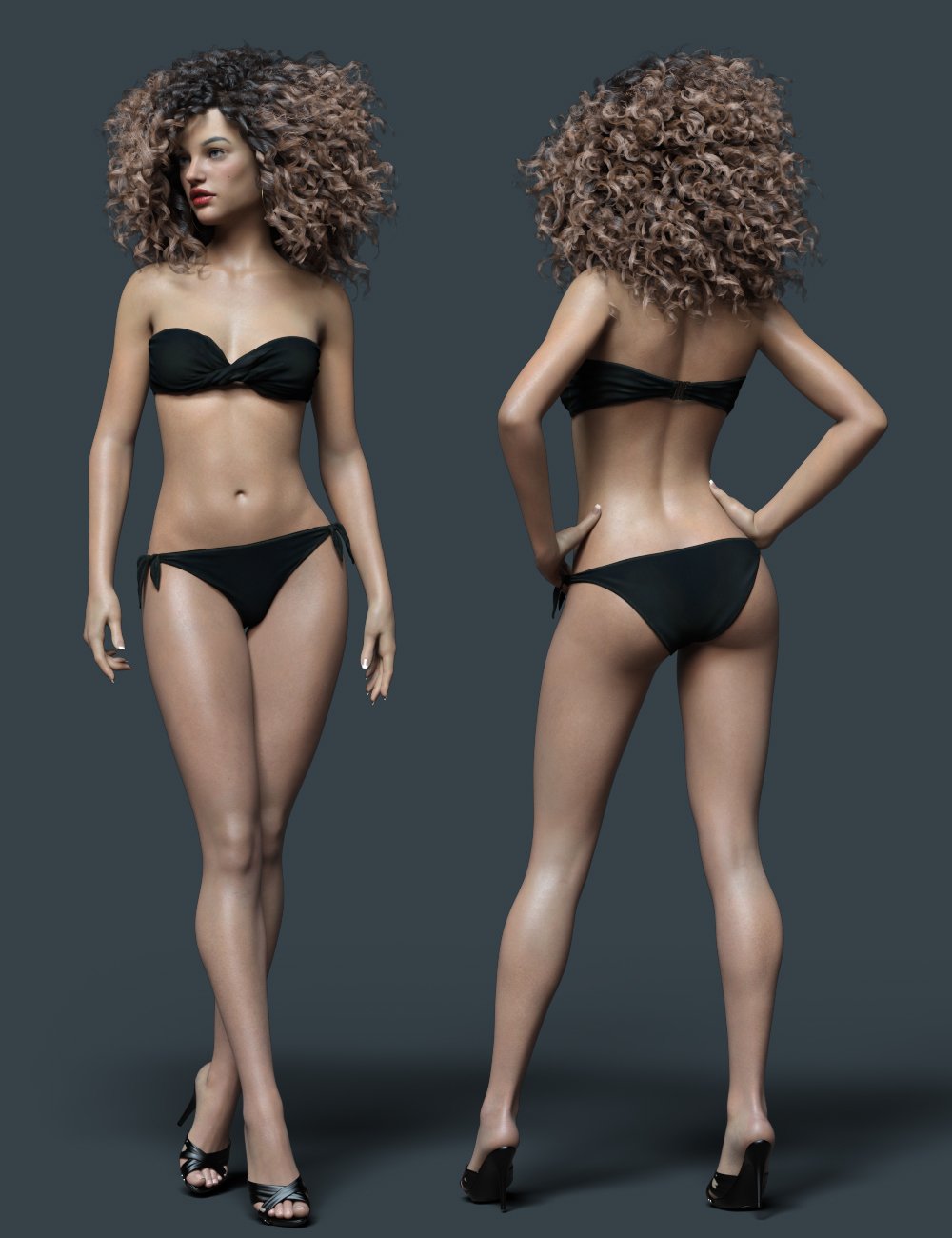 P3D Nikkie HD for Genesis 8.1 Female