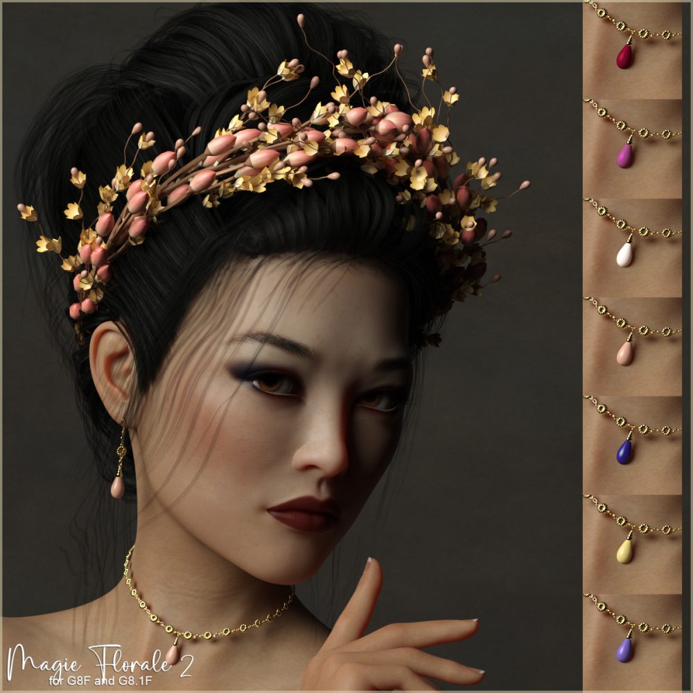 Magie Florale 2 for G8 and G8.1 Females