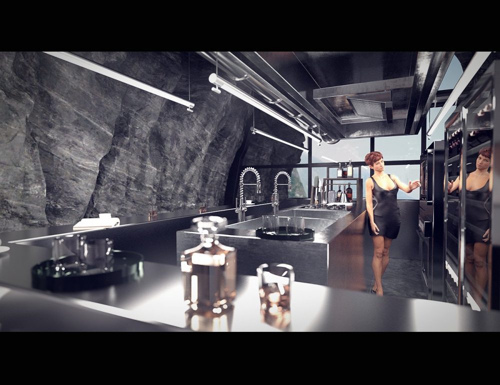 The Cliff House Kitchen