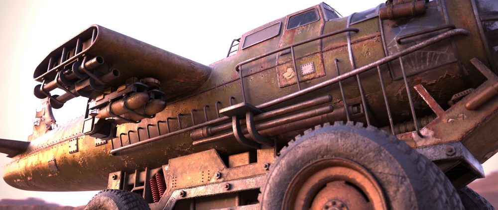 XI Post-apocalyptic Bomber Truck