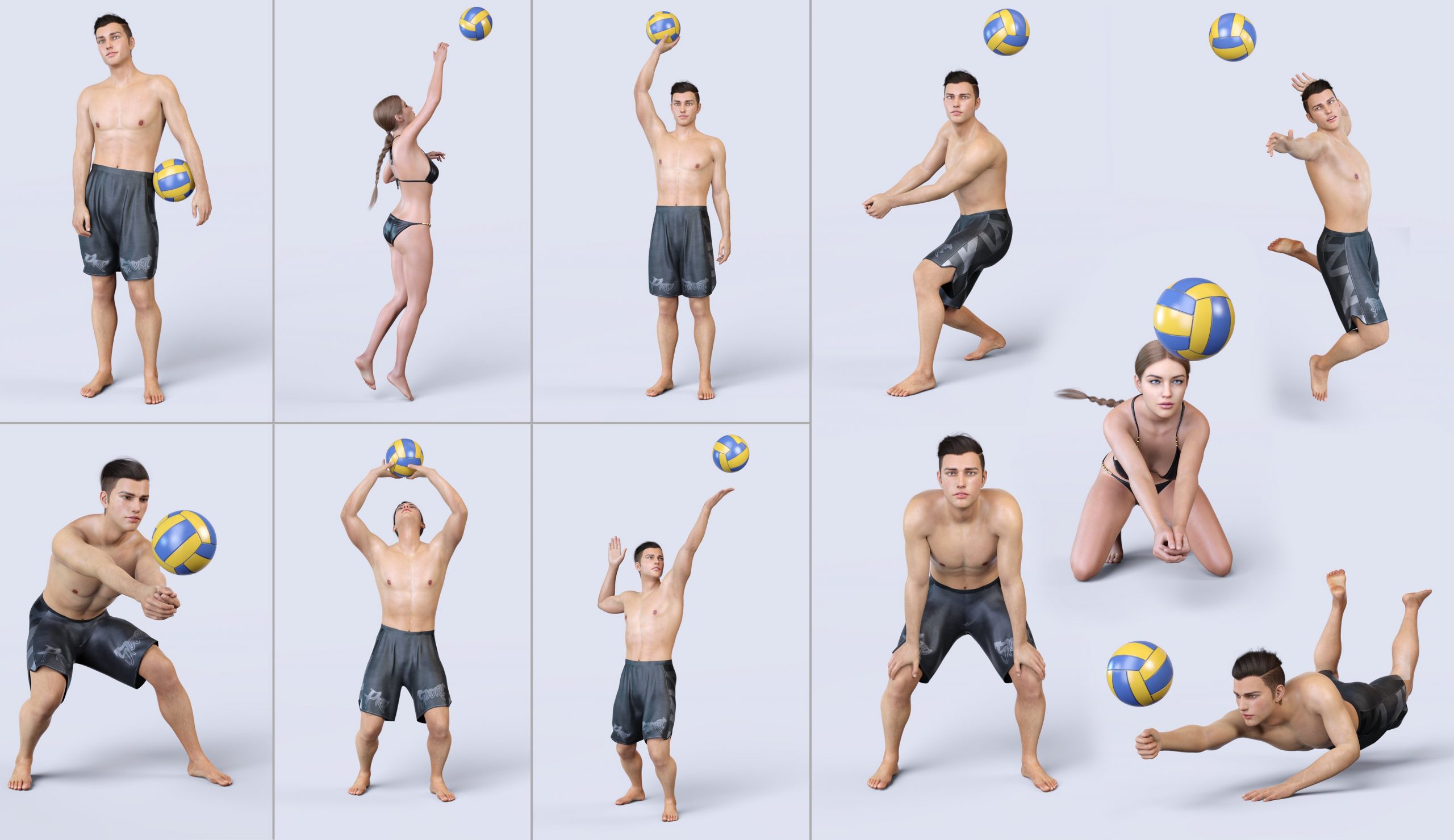 Z Beach Volley for Genesis 8 and 8.1