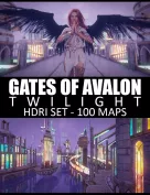 100 HDRIs Gates of Avalon - Twilight