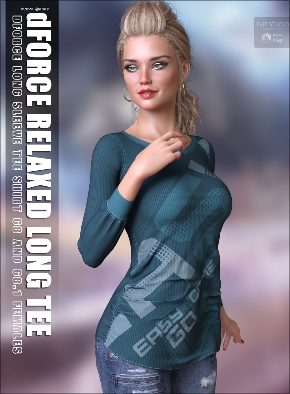 dForce Relaxed Long Tee G8G8.1F