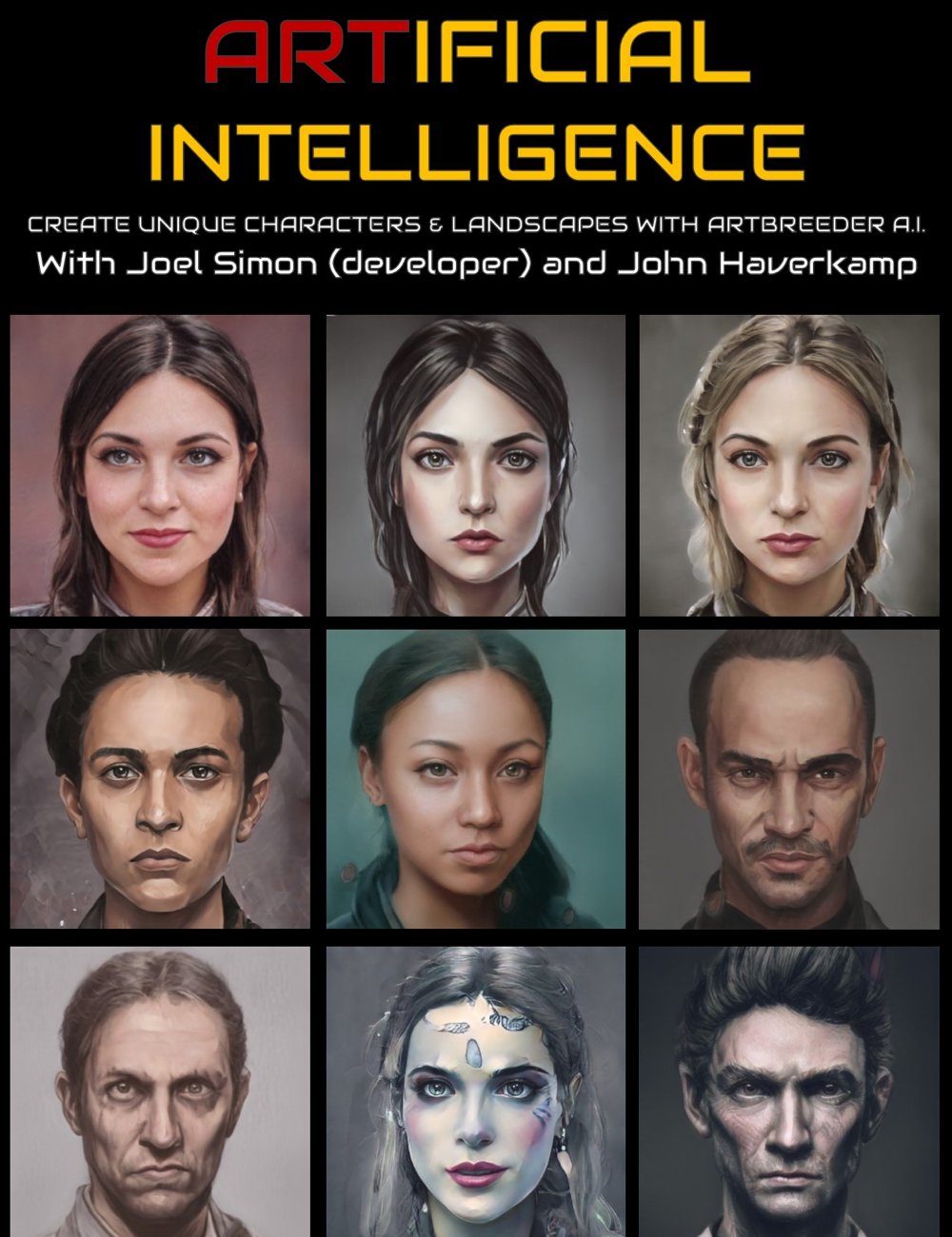 Artbreeder : Generating new Characters with Artificial Intelligence