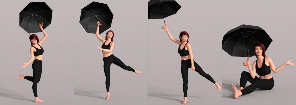 Autumn Photoshoot Poses and Expressions for Genesis 8 and 8.1 Female