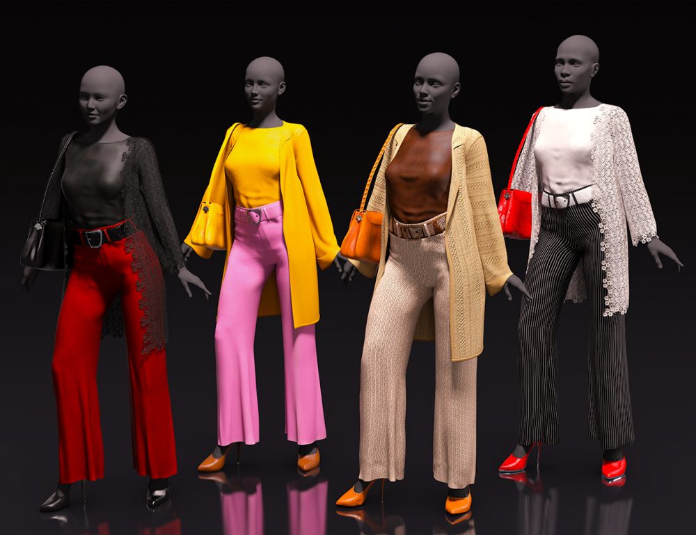 dForce Iconic Style Outfit for Genesis 8 Females Bundle