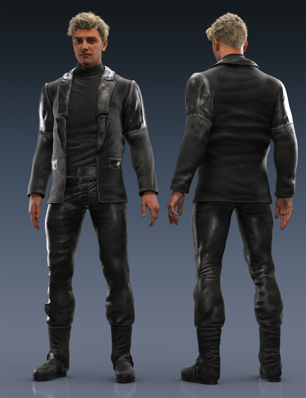 dForce Dystopian Captain Outfit for Genesis 9