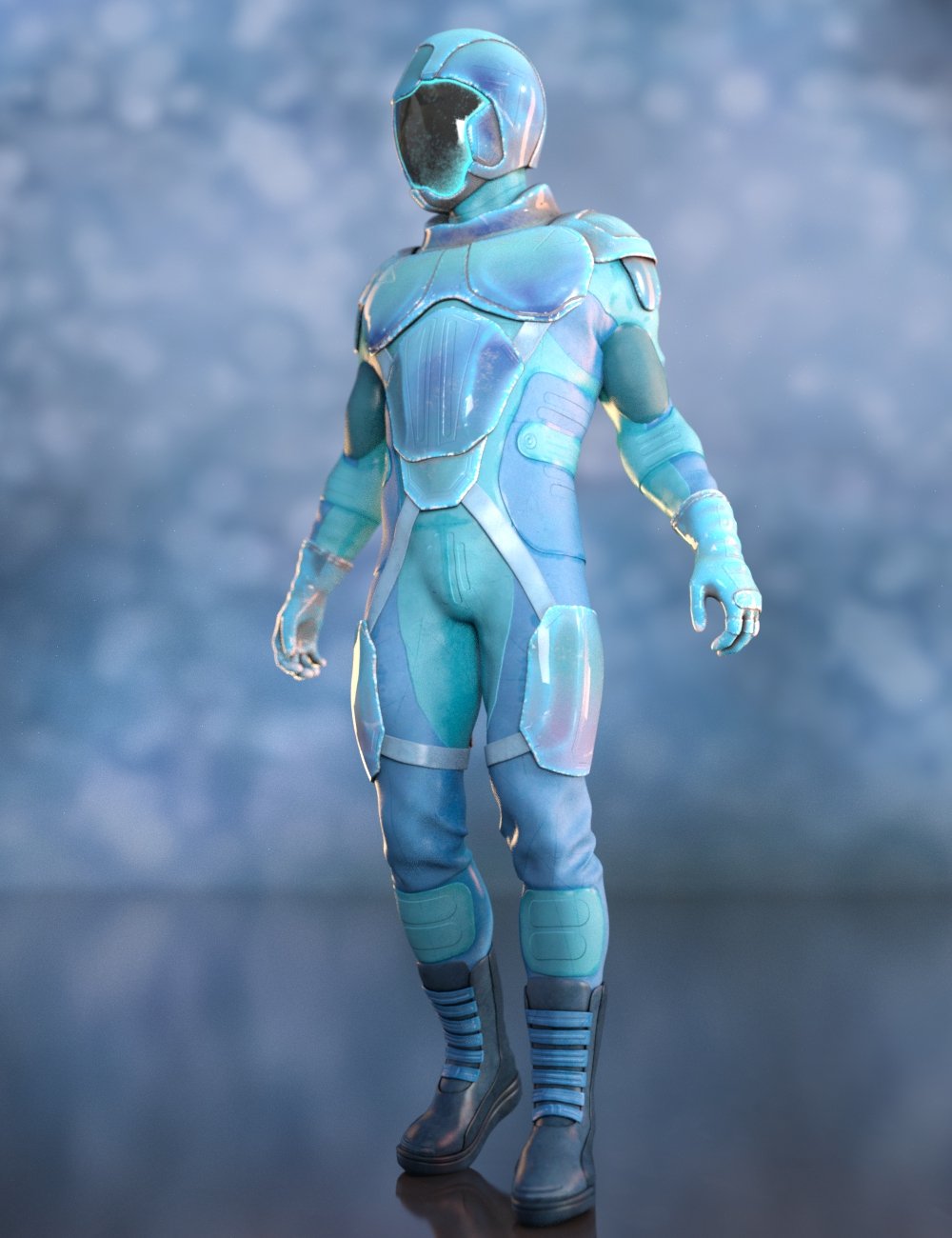 Explorer Sci-Fi Outfit for Genesis 9