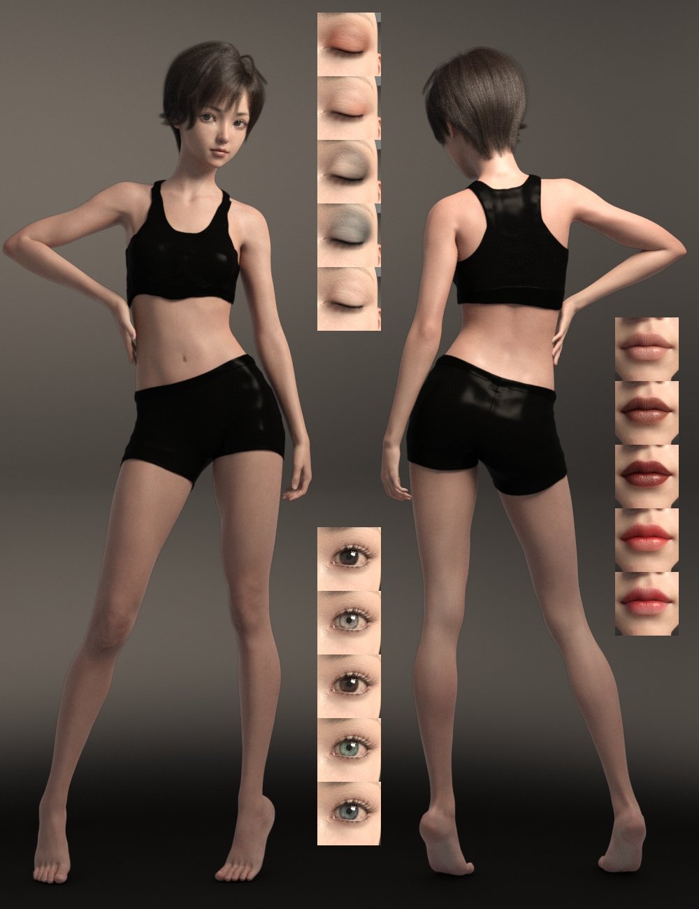 Hong and Her Expressions for Genesis 8.1 Female