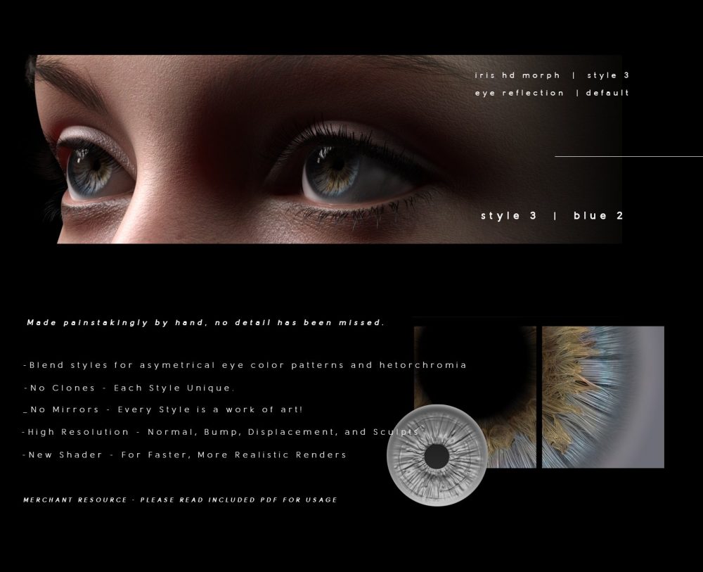 Natural Eyes 9 Merchant Resource for Genesis 9