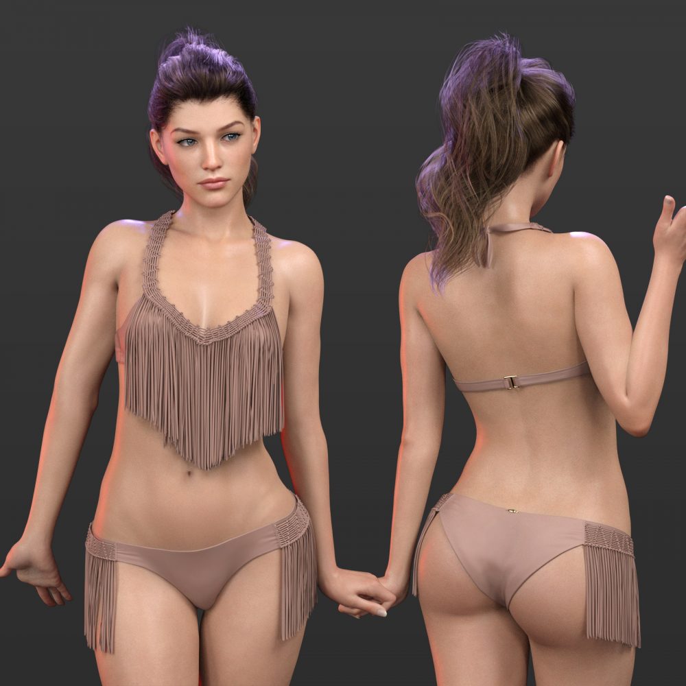 dForce Still Summer Bikini Set for G8F