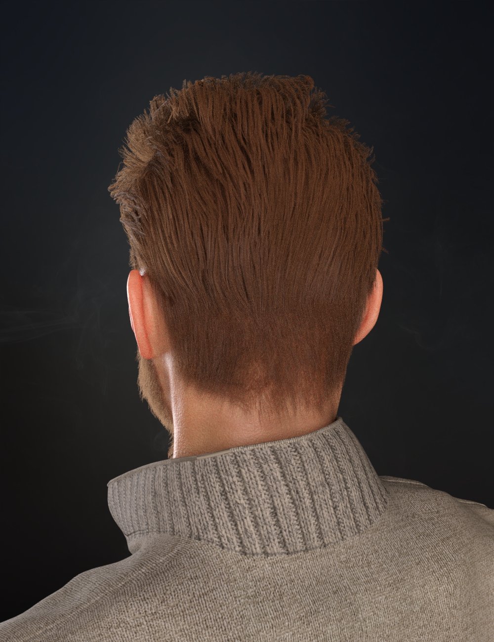 Redz dForce Matteo Hair and Beard for Genesis 8 and 8.1 Male