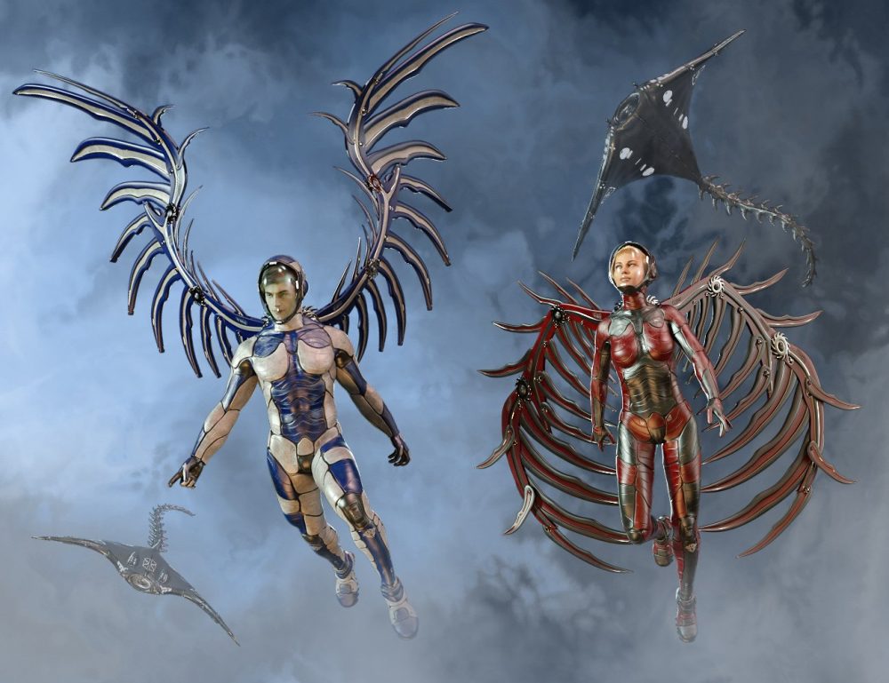 Rift Wings for Genesis 8