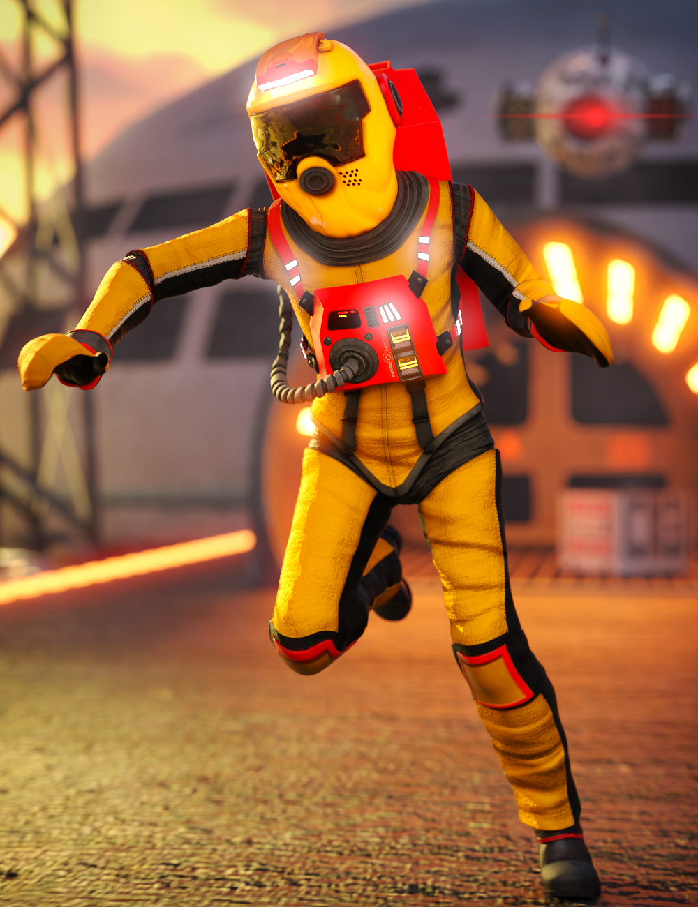 Space Mobility Unit for Genesis 8 and 8.1 Males