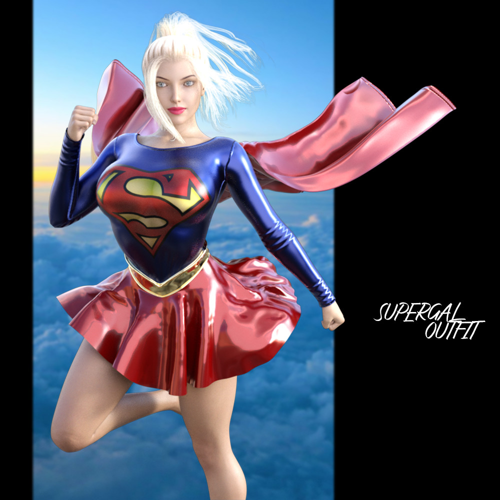 SuperGal Outfit G8F/G8.1F