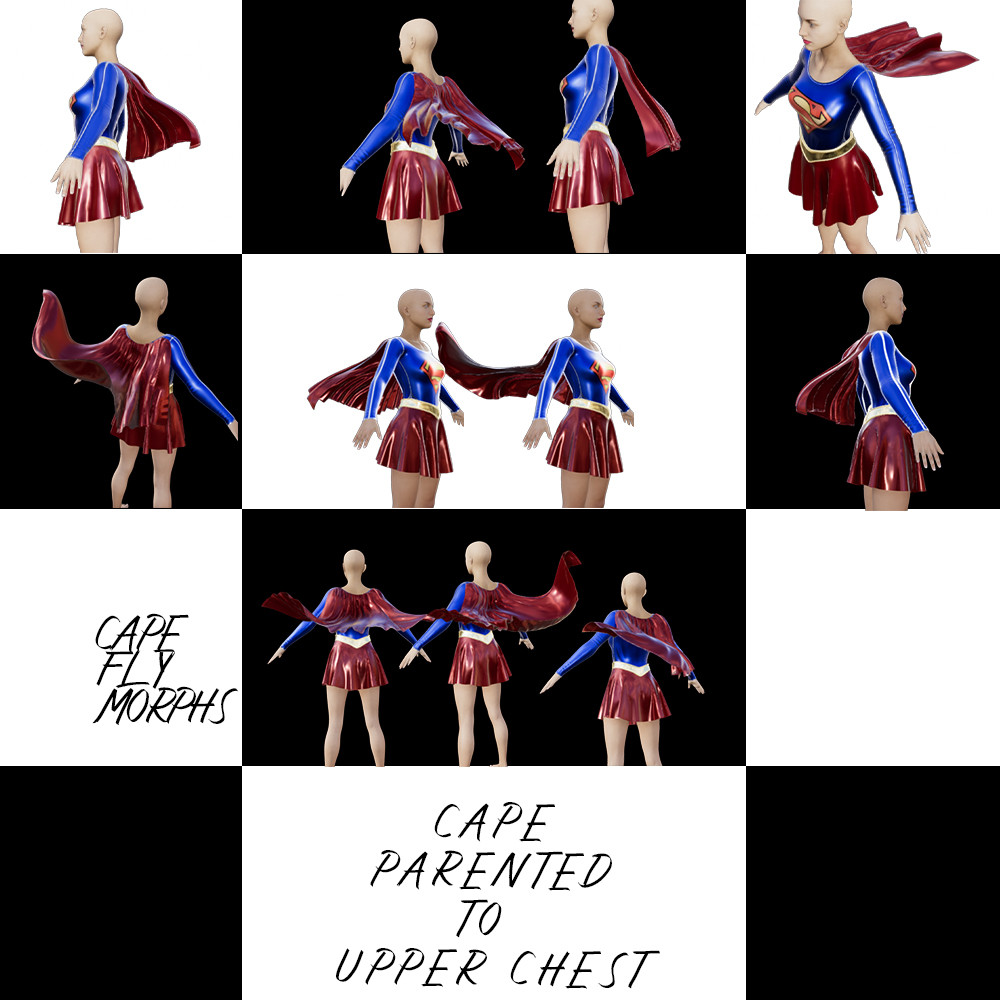 SuperGal Outfit G8F/G8.1F