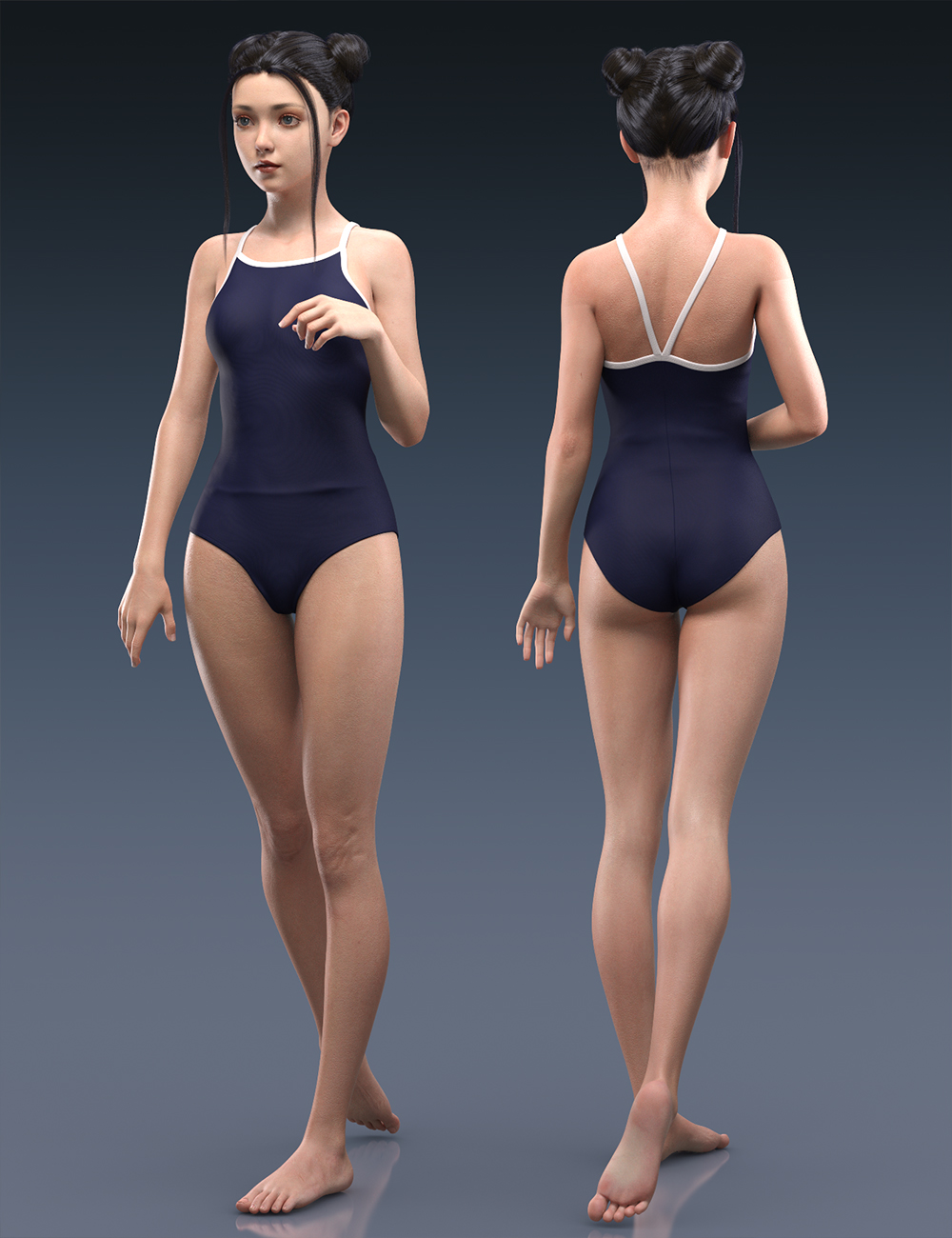 Wen and Expressions for Genesis 8.1 Female