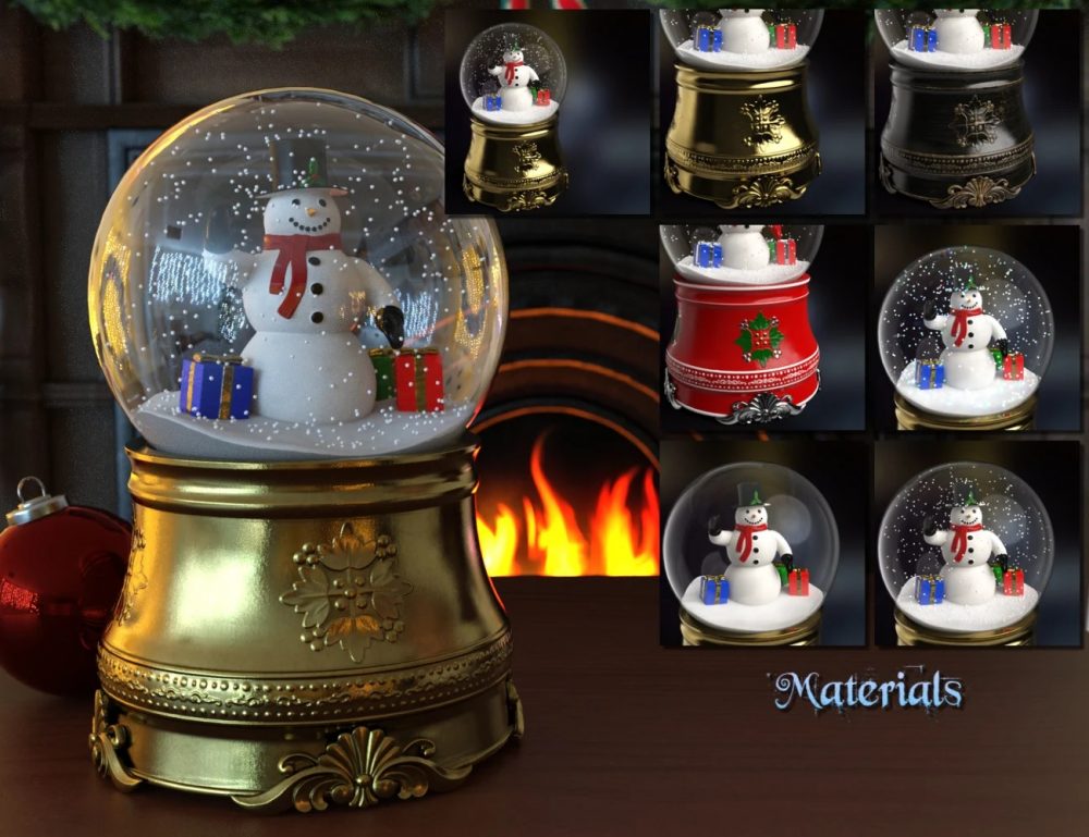 Festive Snow Globe