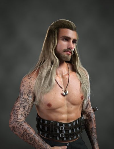 antoniodforcelonghairandbeardforgenesis8and81maleandgenesis900maindaz3d