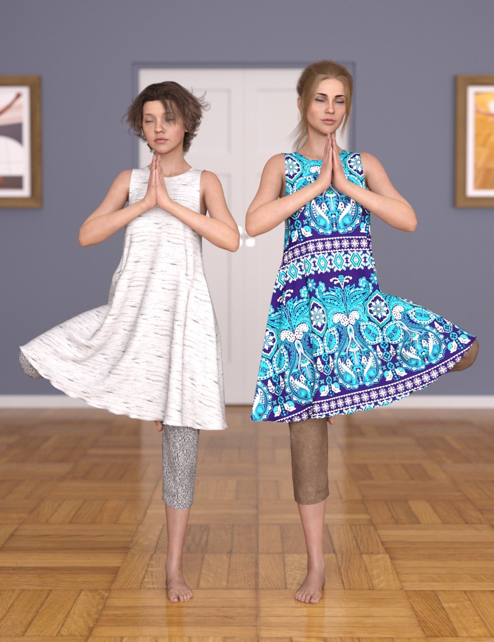 dForce Boho layers for Genesis 8 Female(s)