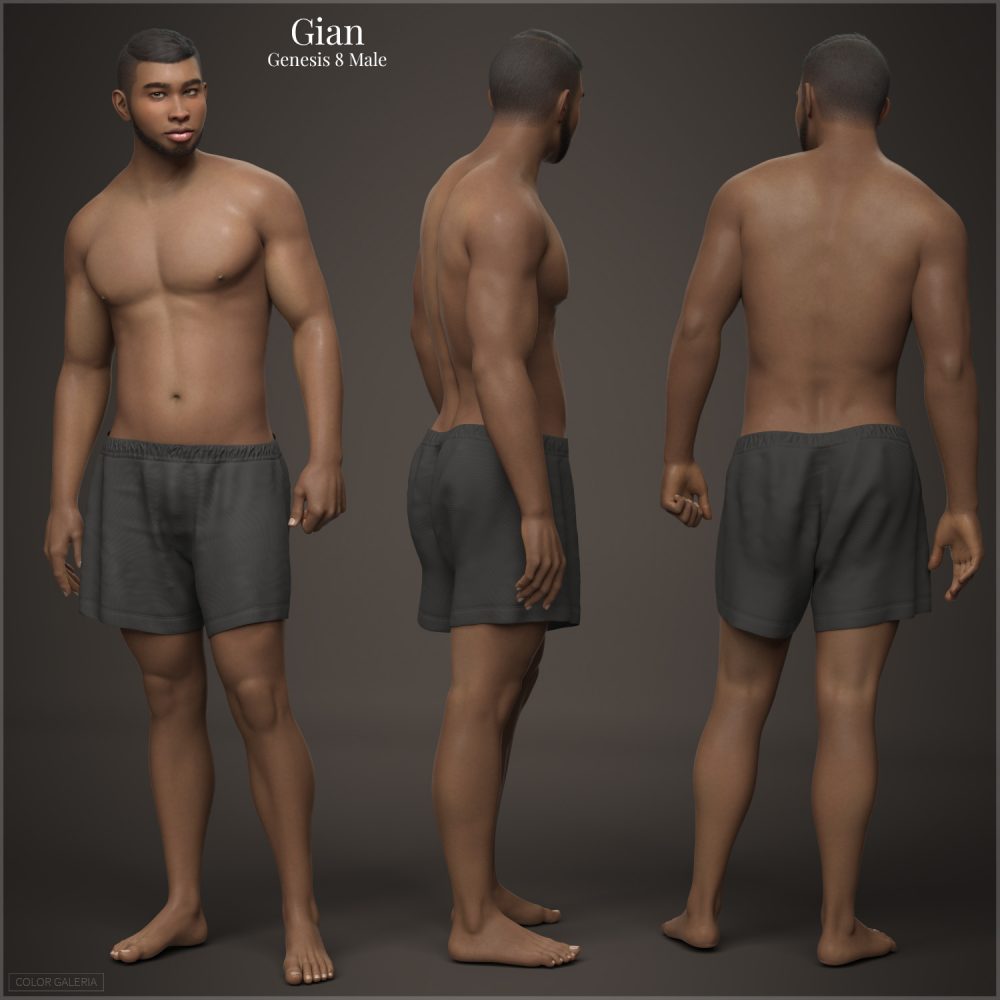 CGI Gian for Genesis 8 Male