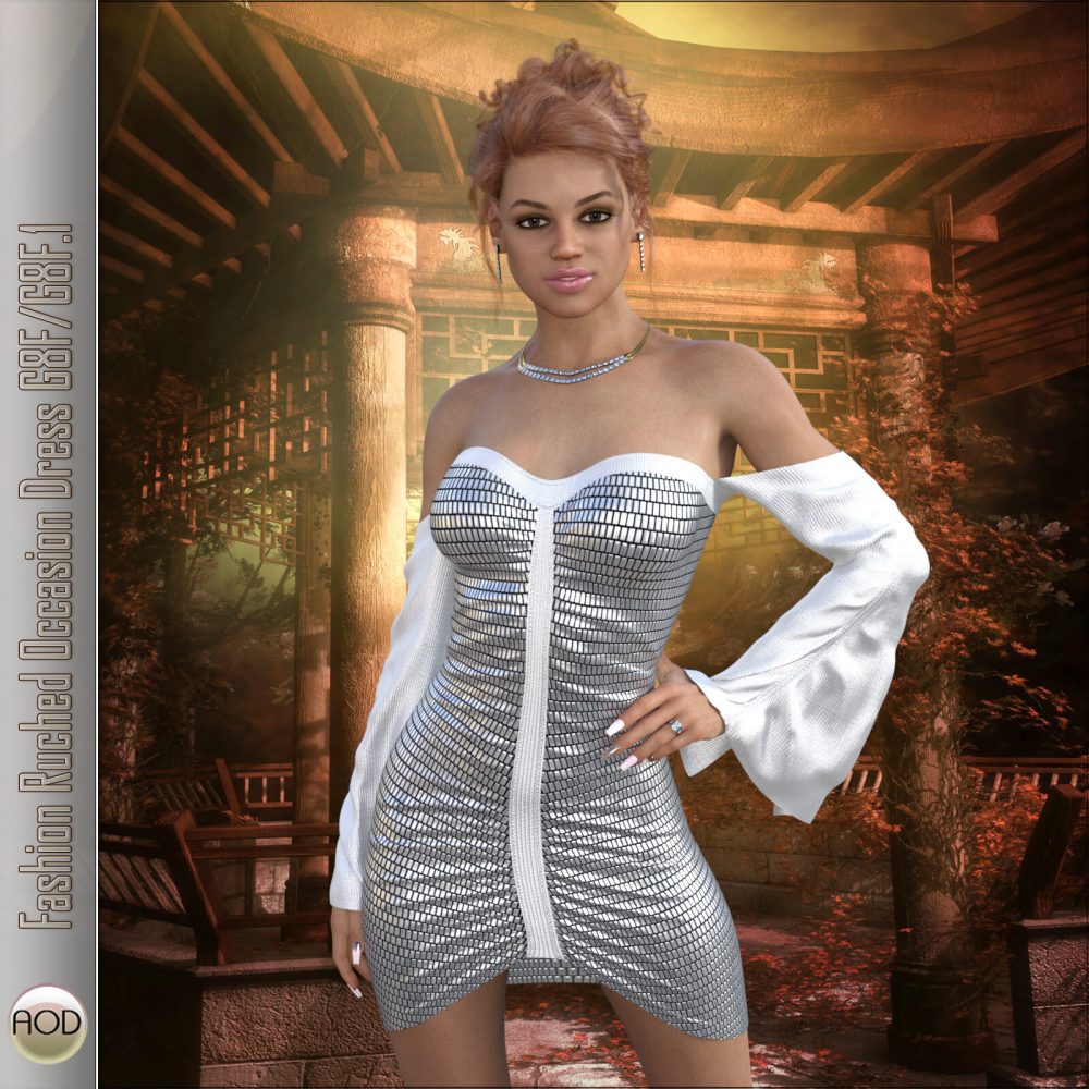 Fashion Ruched Occasion Dress