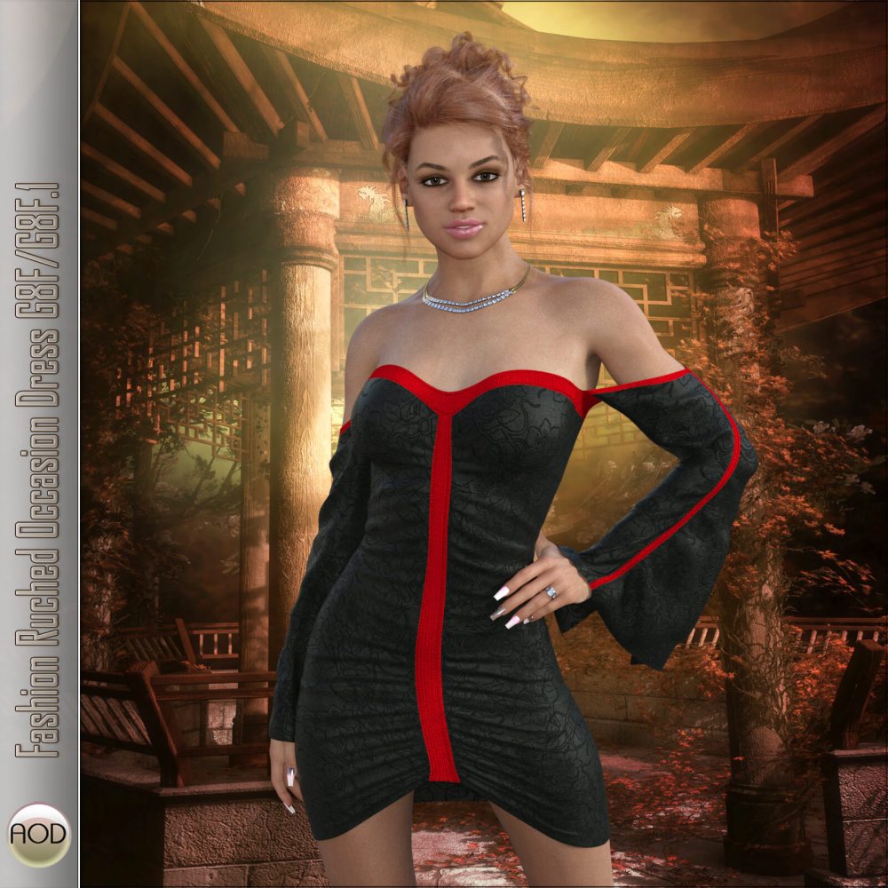 Fashion Ruched Occasion Dress