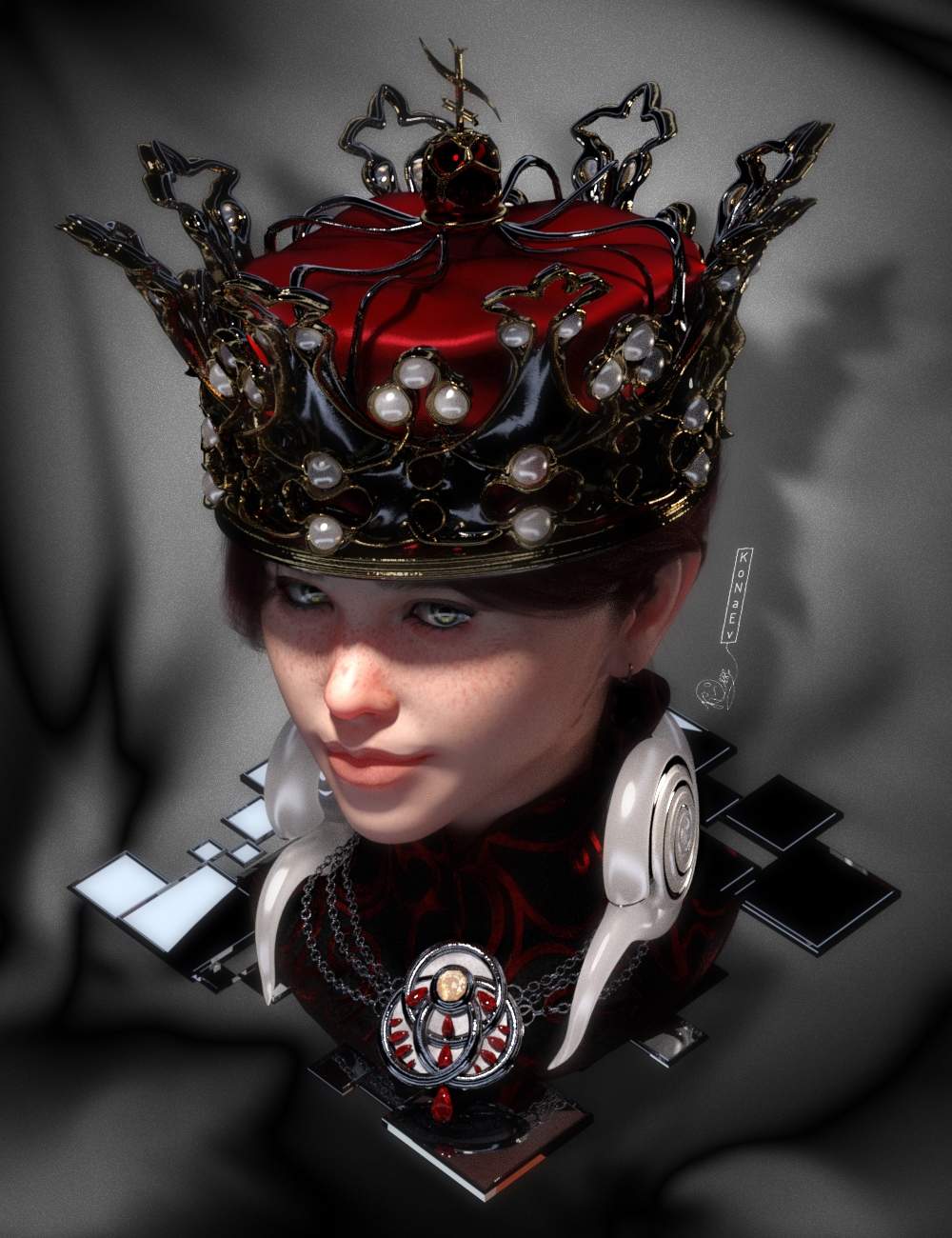 Queen's Crown 3D Model