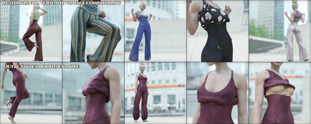 Verse Outre Outfit for Genesis 8 and 8.1 Females