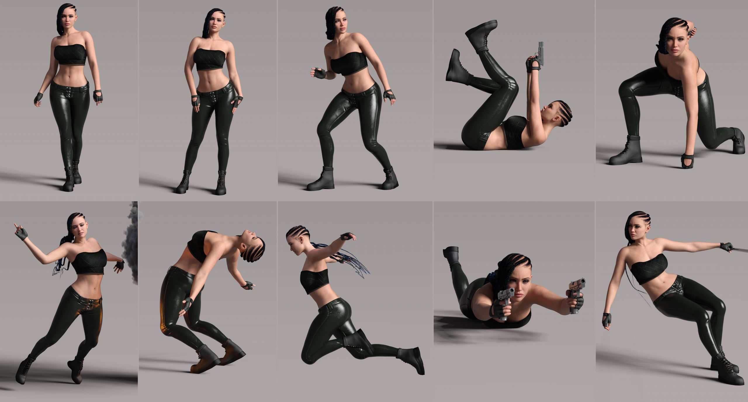Z Ultimate Action Mega Set for Genesis 8 Female and Genesis 9