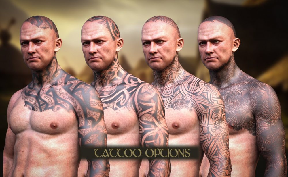 Viking Tattoos for Genesis 9