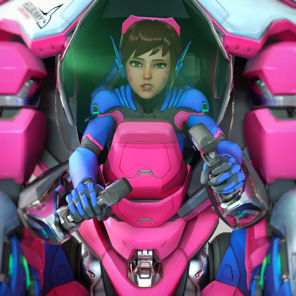 D.Va 2 and Tokki for Genesis 8 Female