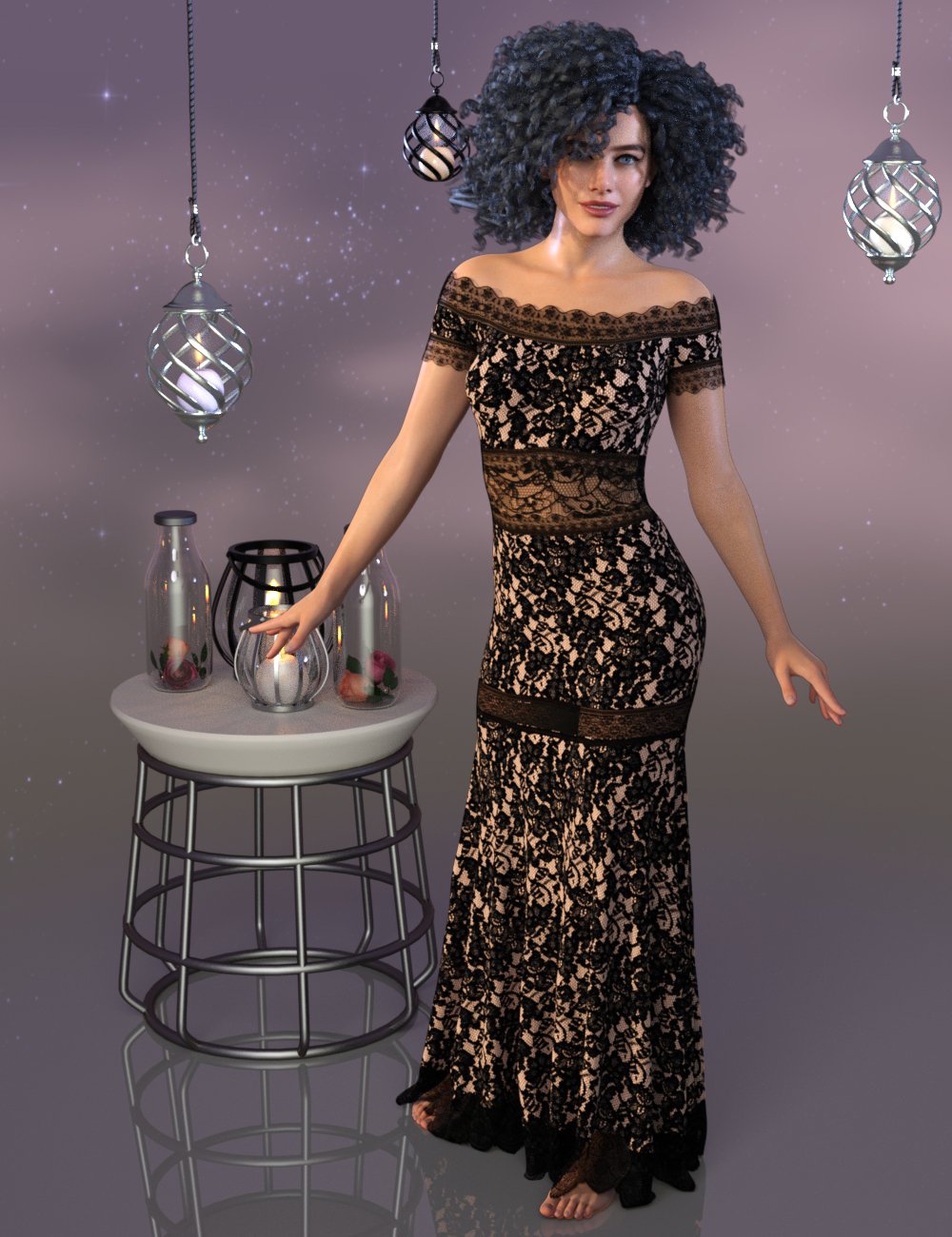 dForce Alexis Outfit for Genesis 9