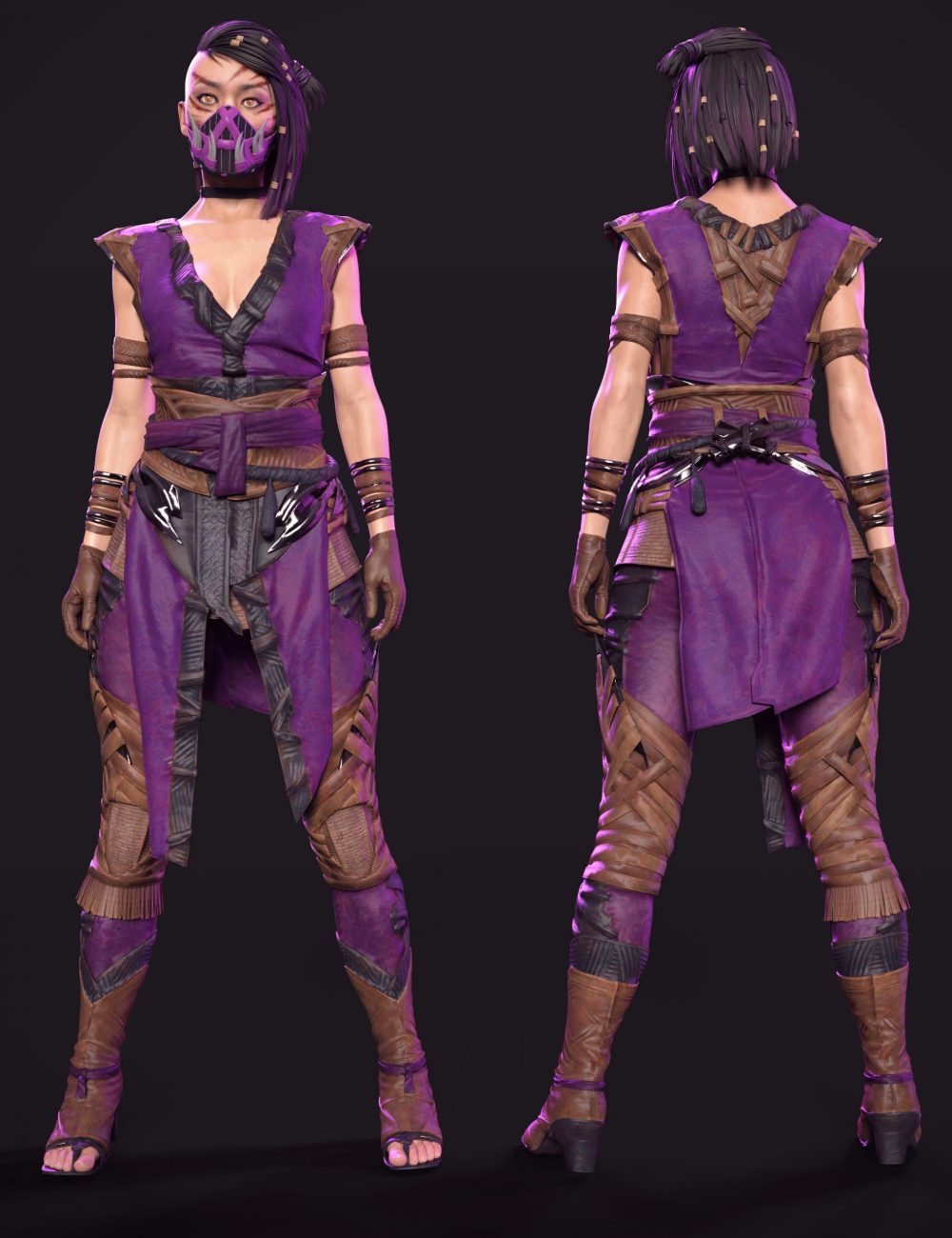Mileena for Genesis 8 and 8.1 Female