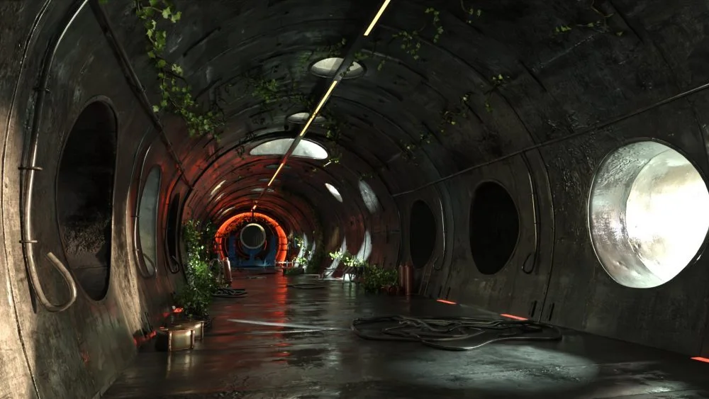 Old Jet Engine Test Facility