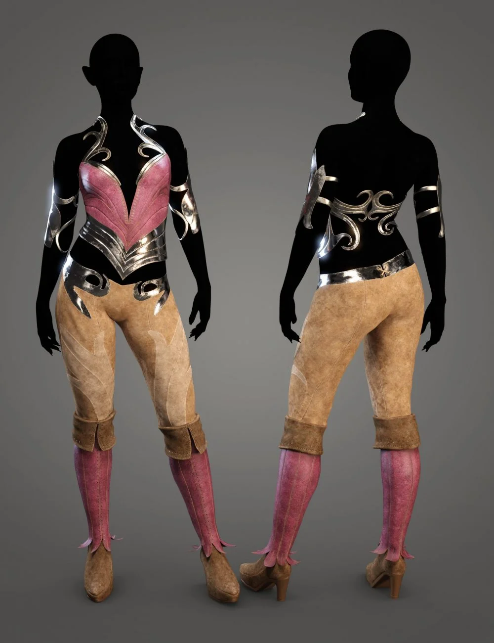 Keeper of the Petals Outfit for Genesis 8 and 8.1 Females