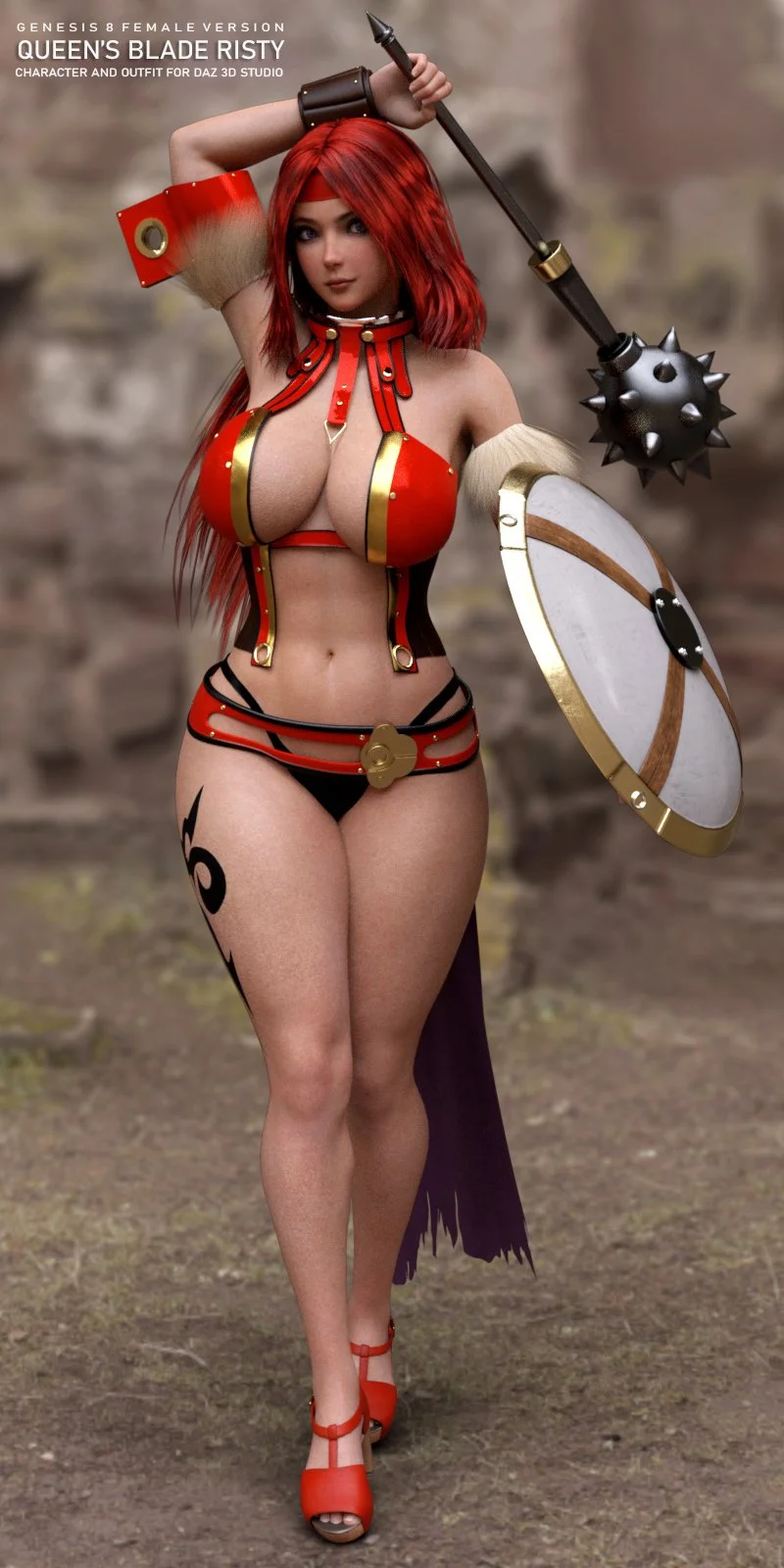 Queen's Blade Risty For G8F