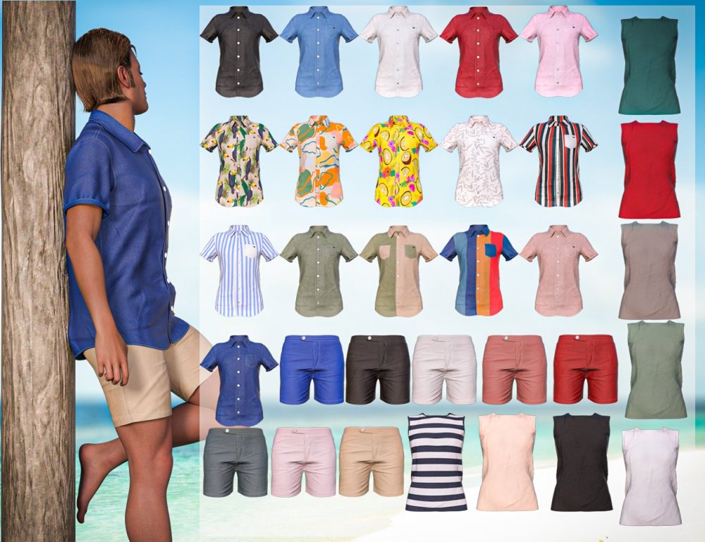 Sunny Road dForce Outfit for Genesis 9