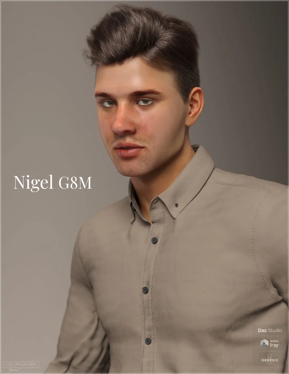CGI Nigel for Genesis 8 Male