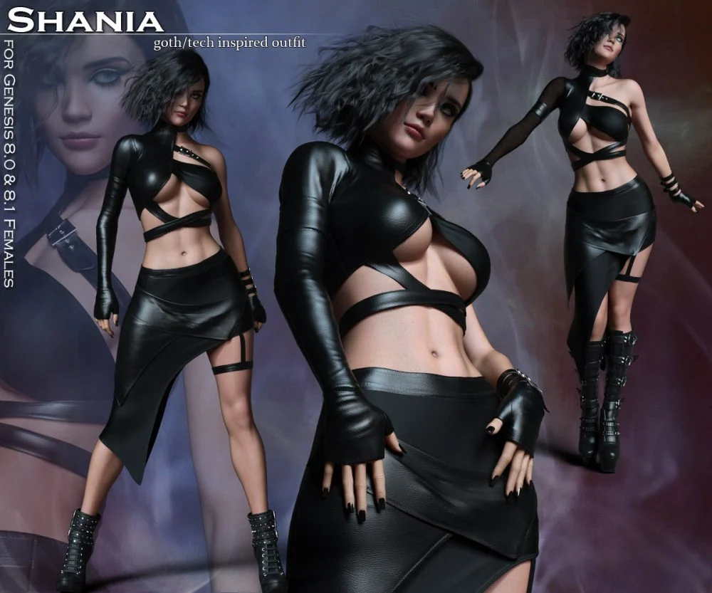 Shania for Genesis 8/8.1 Females