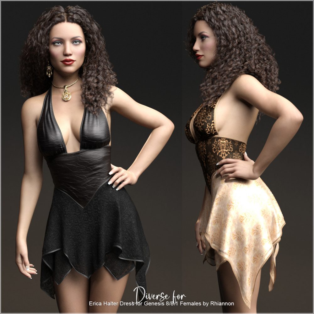 Diverse for Erica Halter Dress