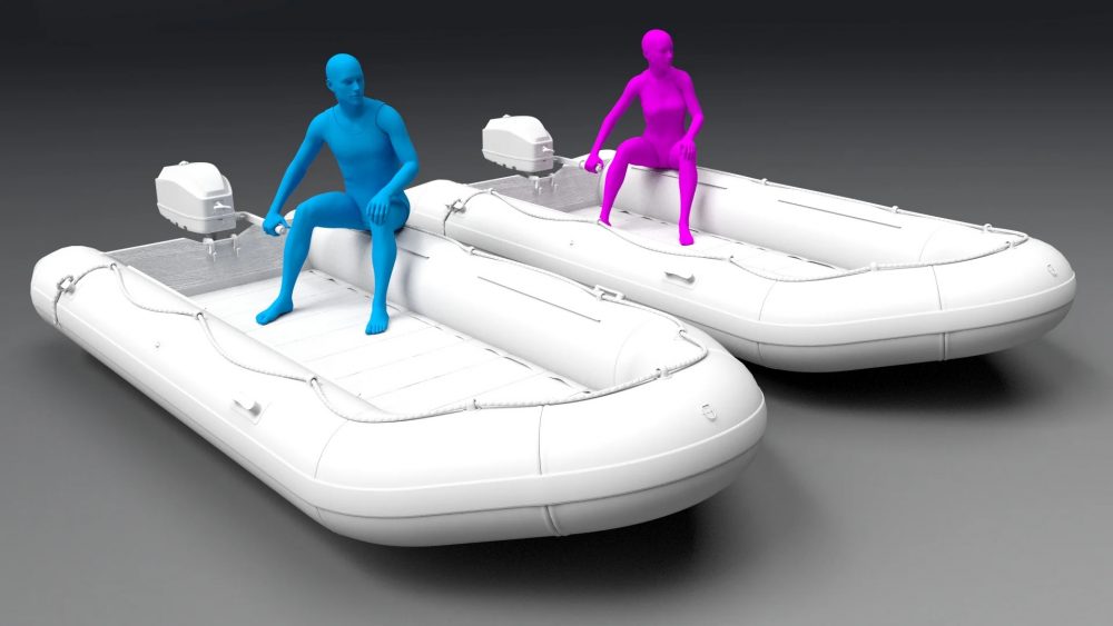 Motorized Inflatable Boat