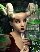 Arcane Enchantress Horns for Genesis 8 Female