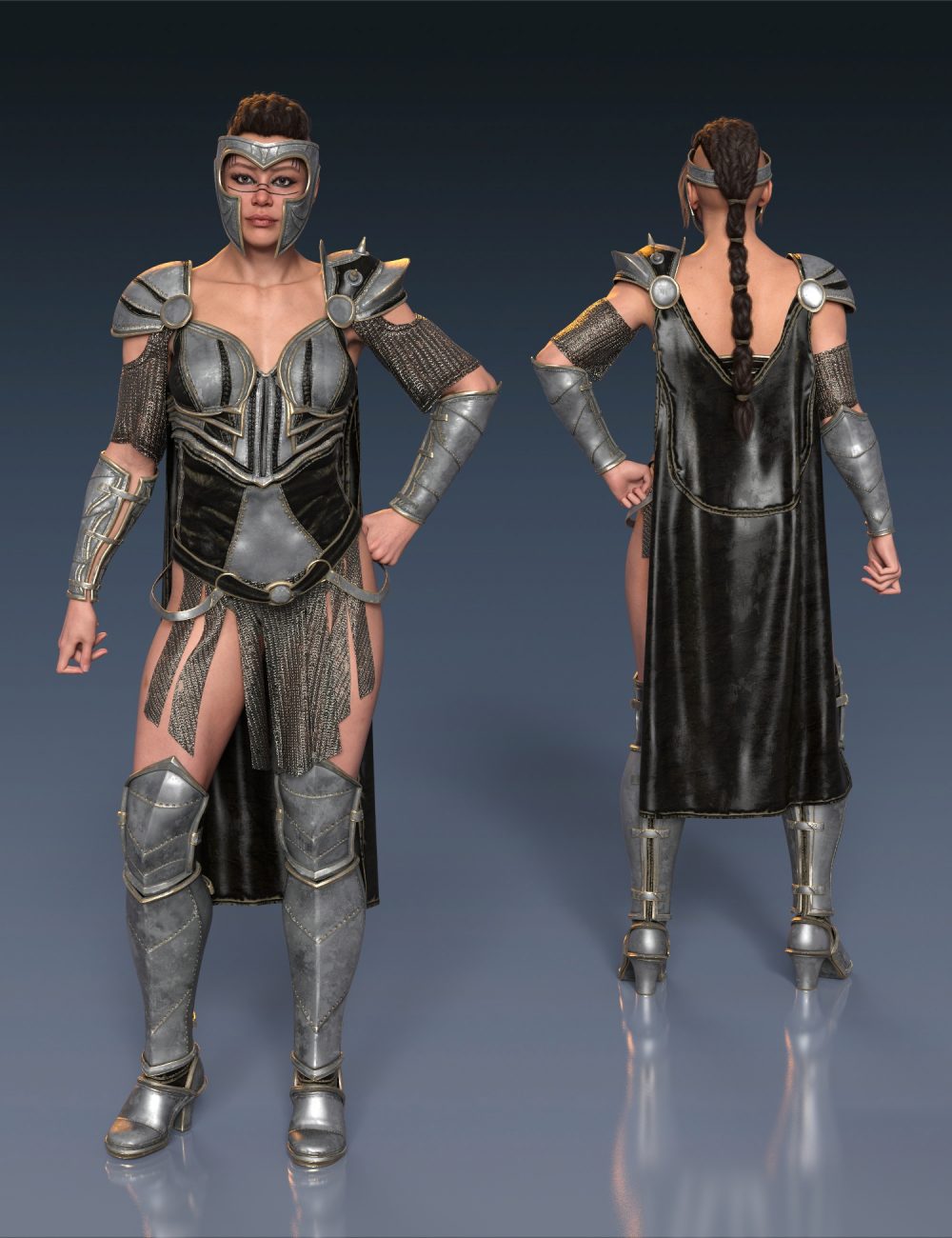 dForce Brynhildr Outfit for Genesis 9